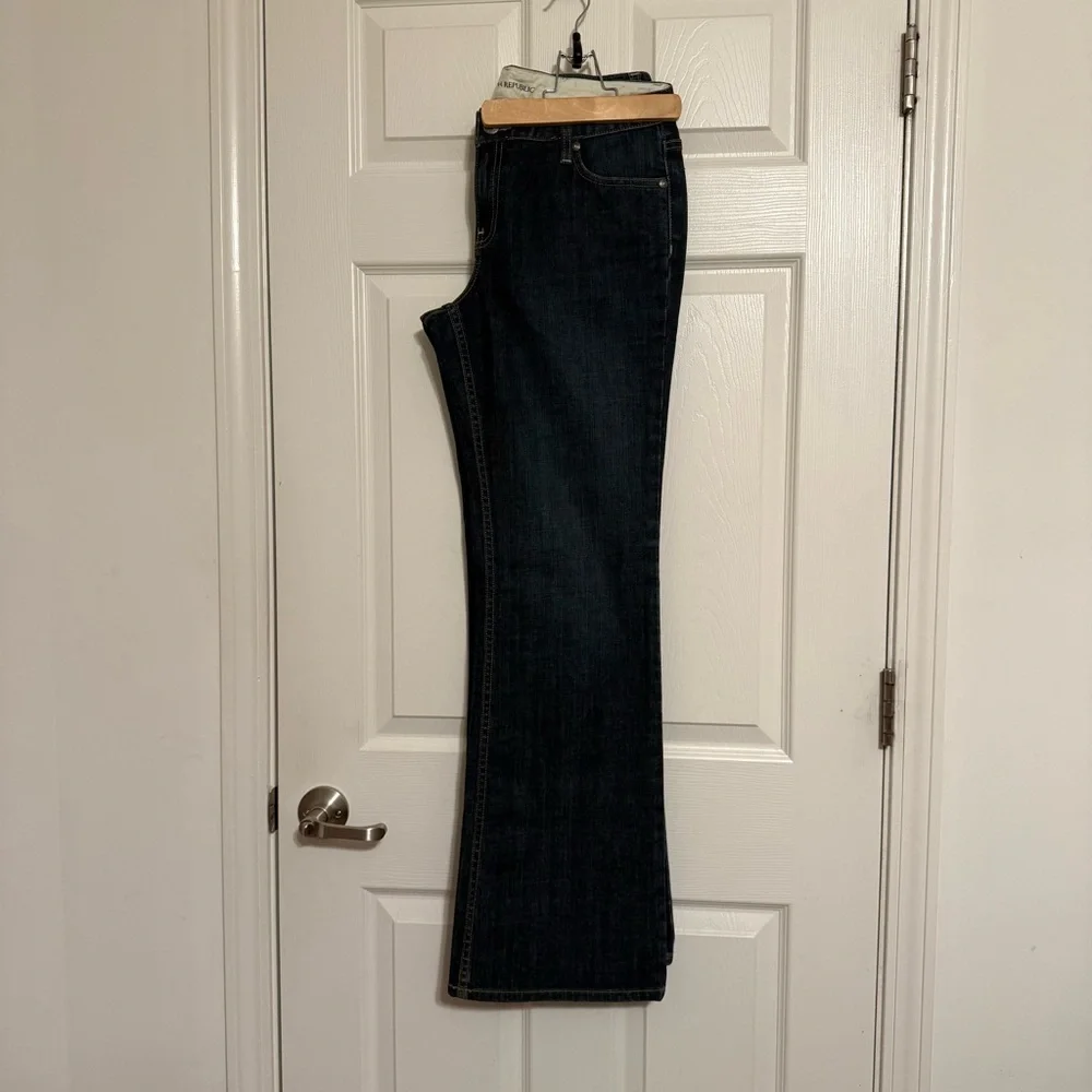 Banana Republic Dark Blue Jeans Size 10 NWT - Picture 3 of 9